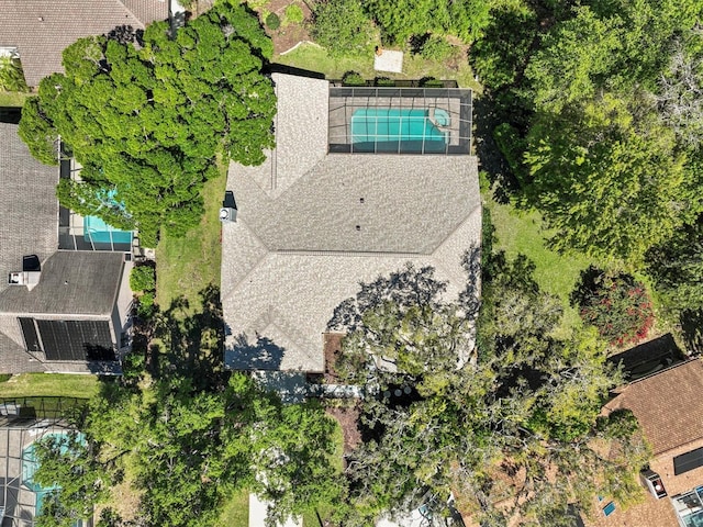 drone / aerial view