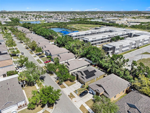405 Laguna Mill Dr, Ruskin, FL 33570 - aerial view of residential area with a large body of water