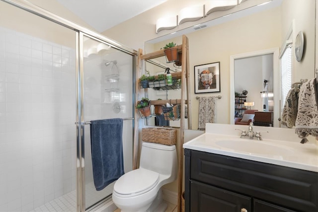 17503 Edinburgh Dr, Tampa, FL 33647 - ensuite bathroom with toilet, a stall shower, ensuite bath, and vanity