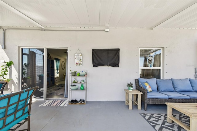 view of patio / terrace with outdoor lounge area