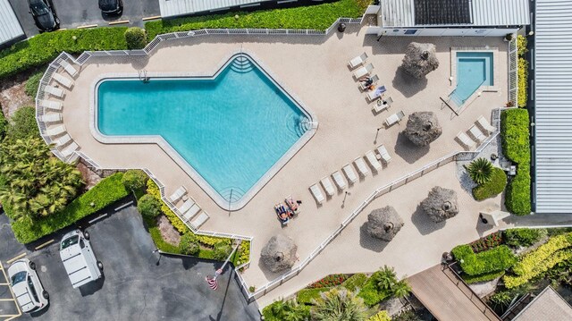 drone / aerial view