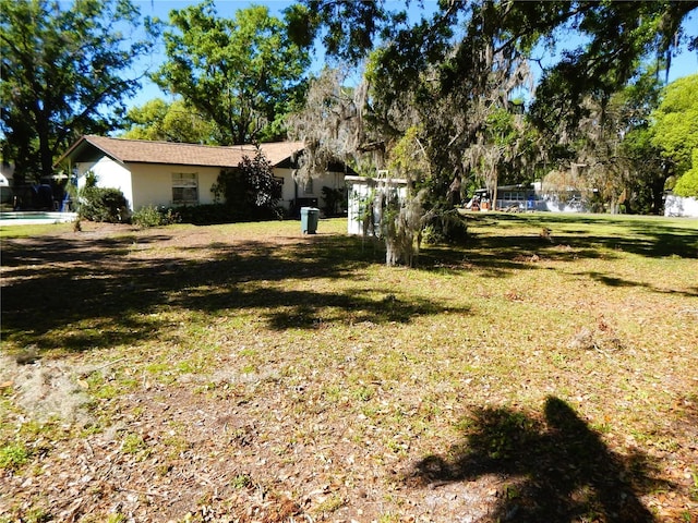 view of yard