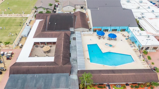 2007 E View Dr, Sun City Center, FL 33573 - birds eye view of property