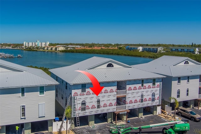 19829 Gulf Blvd Unit 601, Indian Shores, FL 33785 - aerial view with a water view