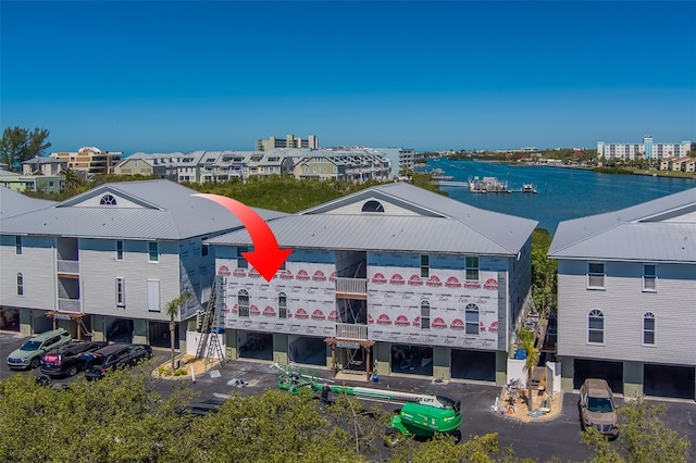 19829 Gulf Blvd Unit 601, Indian Shores, FL 33785 - aerial view with a water view