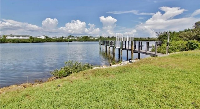19829 Gulf Blvd Unit 601, Indian Shores, FL 33785 - view of dock featuring a water view