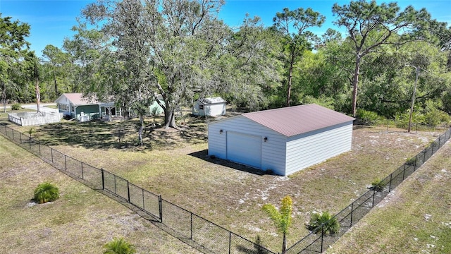aerial view