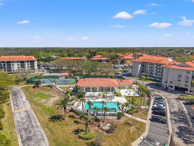 aerial view