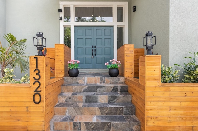1320 Coral Way S, Saint Petersburg, FL 33705 - view of exterior entry with stucco siding