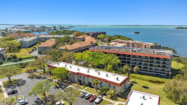 2700 Bayshore Blvd Unit 512, Dunedin, FL 34698 - aerial view of a large body of water and apartment complex / building
