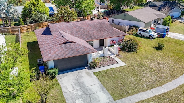 aerial view