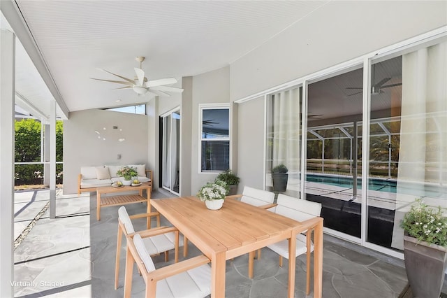 954 Cobblestone Ln, Tarpon Springs, FL 34688 - view of sunroom / solarium