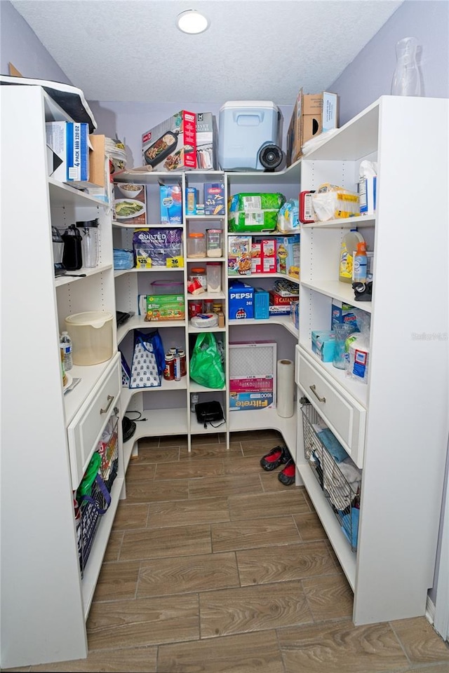 view of storage room