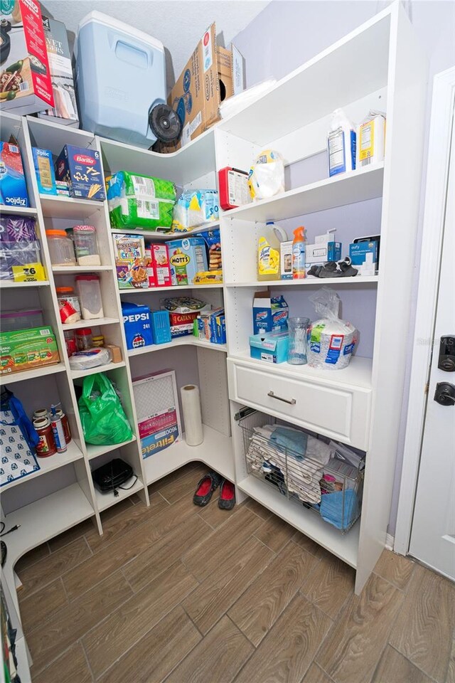 view of pantry
