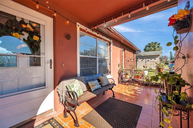 10035 Cherry Creek Ln, Port Richey, FL 34668 - view of patio / terrace featuring fence