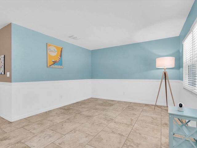 4500 23rd Ave S, Saint Petersburg, FL 33711 - spare room with baseboards and visible vents