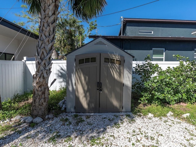 4500 23rd Ave S, Saint Petersburg, FL 33711 - view of shed with fence