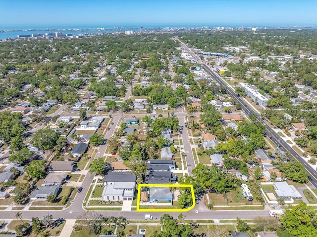 4500 23rd Ave S, Saint Petersburg, FL 33711 - drone / aerial view with a residential view