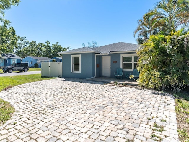 4500 23rd Ave S, Saint Petersburg, FL 33711 - view of front of home with stucco siding