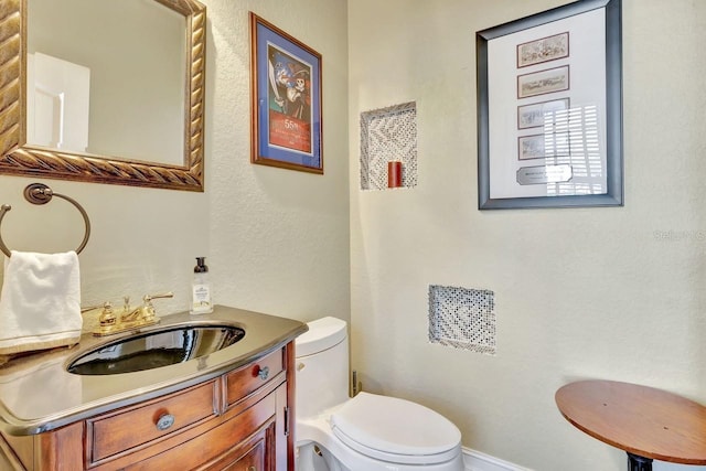 1108 W Charter St, Tampa, FL 33602 - half bathroom featuring toilet and vanity