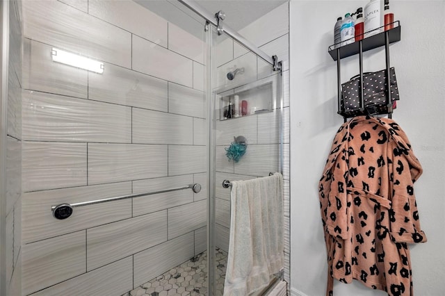 8528 Quarter Horse Dr, Riverview, FL 33578 - bathroom with a stall shower