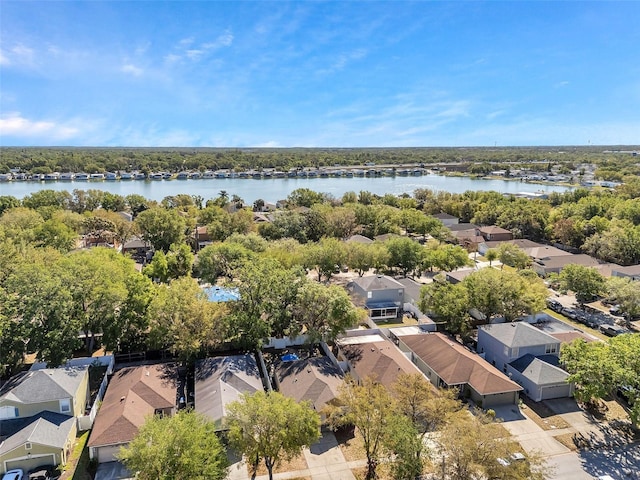 8528 Quarter Horse Dr, Riverview, FL 33578 - aerial perspective of suburban area with a nearby body of water