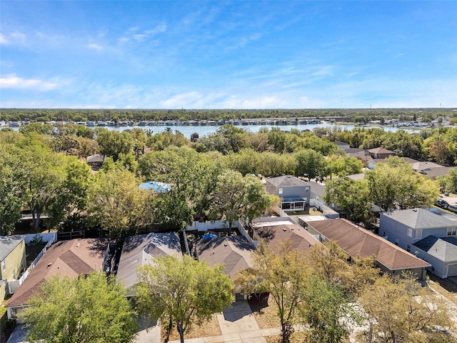 8528 Quarter Horse Dr, Riverview, FL 33578 - aerial perspective of suburban area with a large body of water