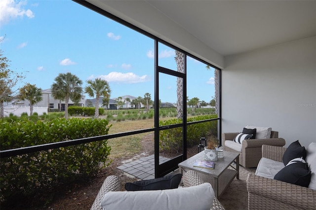 17541 Timberline Pkwy, Punta Gorda, FL 33982 - sunroom with an outdoor hangout area