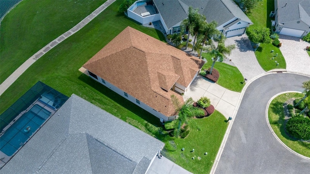 drone / aerial view