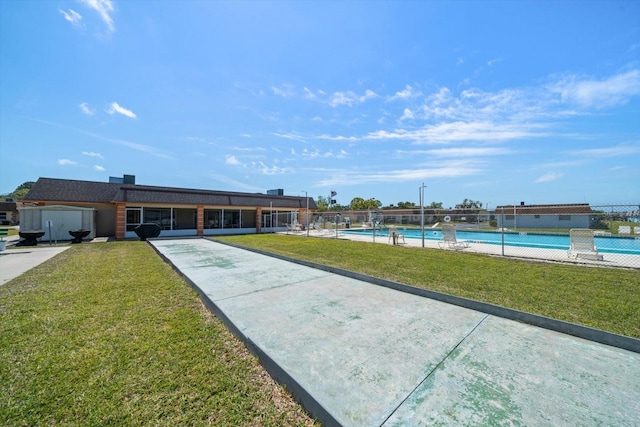 8445 Calais N, Pinellas Park, FL 33781 - view of home's community with a swimming pool