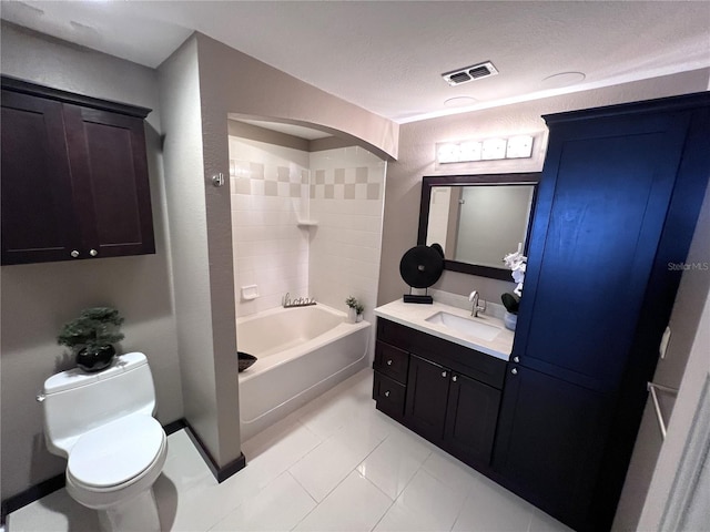 100 4th Ave S Unit 220, Saint Petersburg, FL 33701 - full bathroom featuring vanity, tile patterned floors, and shower / bathtub combination