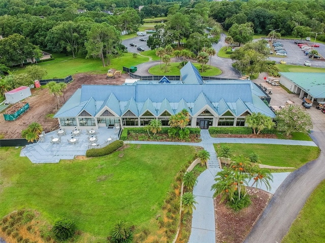 aerial view