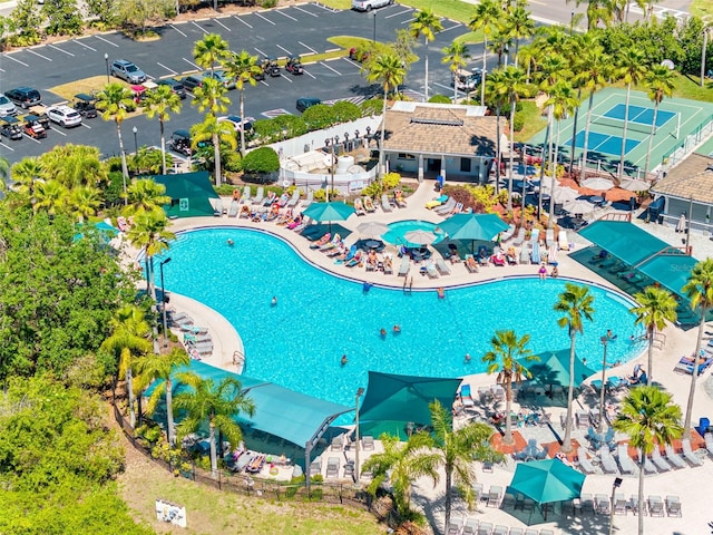 bird's eye view