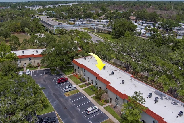 2700 Bayshore Blvd Unit 588, Dunedin, FL 34698 - aerial view of a tree filled landscape
