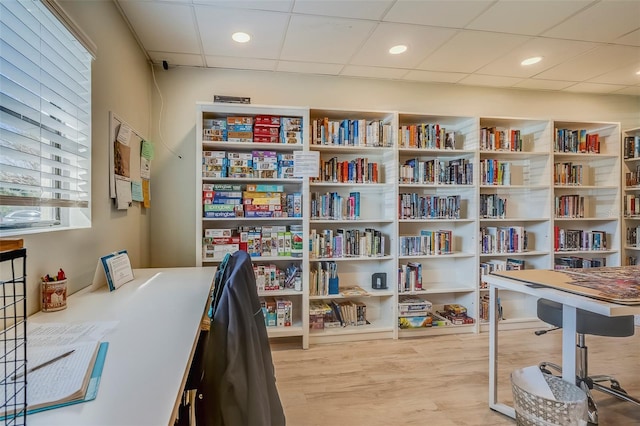 2700 Bayshore Blvd Unit 588, Dunedin, FL 34698 - office space featuring light wood-type flooring and a paneled ceiling