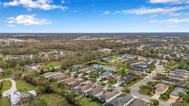 11822 Crawford Parrish Ln, Parrish, FL 34219 - aerial view of property's location with a large body of water and nearby suburban area