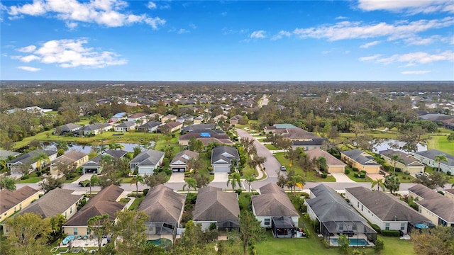 11822 Crawford Parrish Ln, Parrish, FL 34219 - aerial view of residential area featuring a large body of water