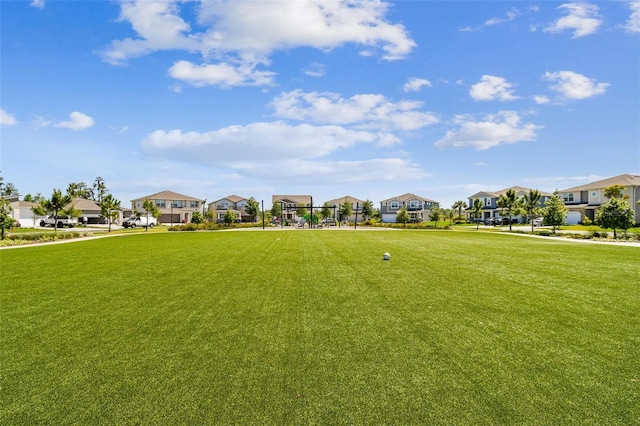 19398 Great Intention Way, Lutz, FL 33558 - surrounding community with a yard and a residential view