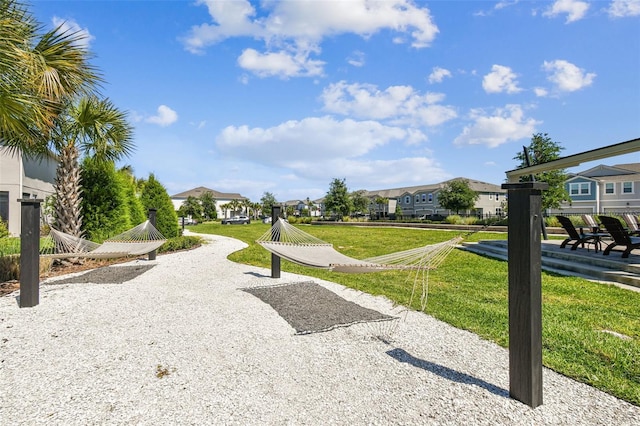 19398 Great Intention Way, Lutz, FL 33558 - view of property's community with a yard and a residential view