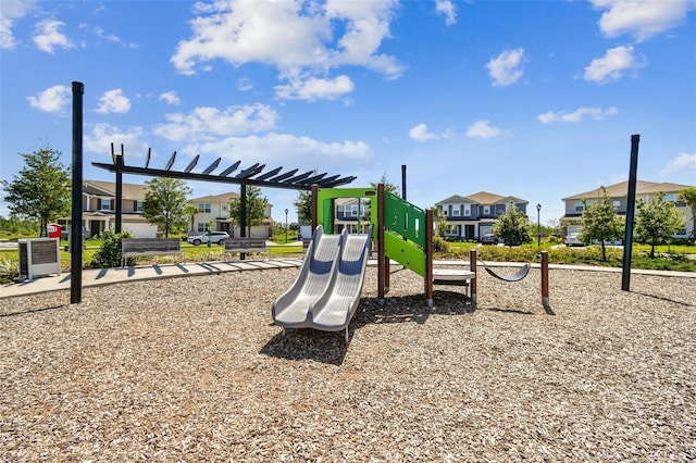 19398 Great Intention Way, Lutz, FL 33558 - community play area featuring a residential view