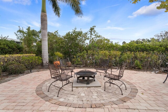 378 Tennessee Ave, Crystal Beach, FL 34681 - view of patio