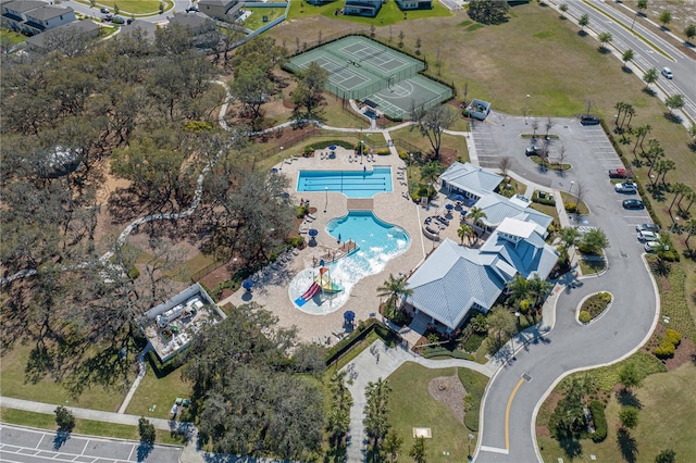 12808 Boggy Creek Dr, Riverview, FL 33579 - bird's eye view