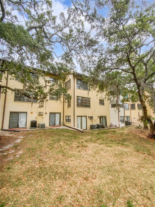 view of property with cooling unit