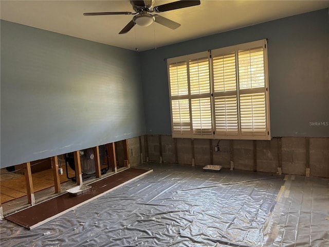 3316 S Shamrock Rd, Tampa, FL 33629 - spare room featuring a ceiling fan