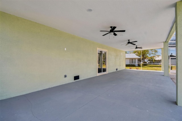 4559 Mitcher Rd, New Port Richey, FL 34652 - view of patio with a ceiling fan
