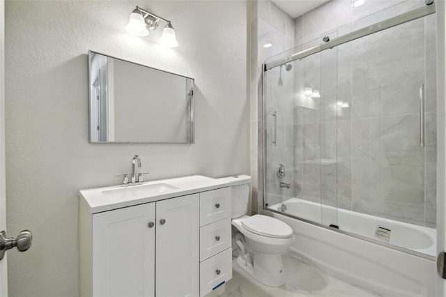 4559 Mitcher Rd, New Port Richey, FL 34652 - bathroom featuring bath / shower combo with glass door and vanity