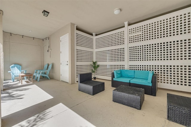 16306 1st St E, Redington Beach, FL 33708 - view of patio with an outdoor living space