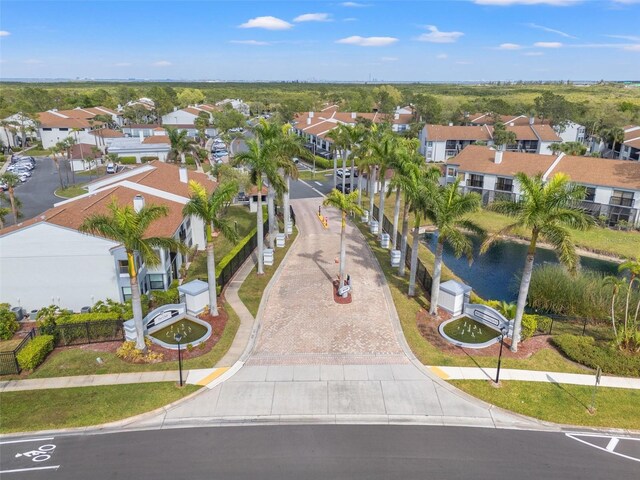 1998 Blue Hawk Ct Unit 1613, Clearwater, FL 33762 - aerial view of residential area with a nearby body of water
