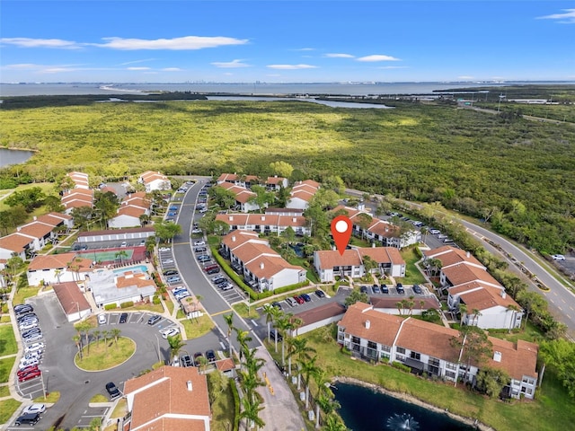 1998 Blue Hawk Ct Unit 1613, Clearwater, FL 33762 - aerial view of property's location with a large body of water