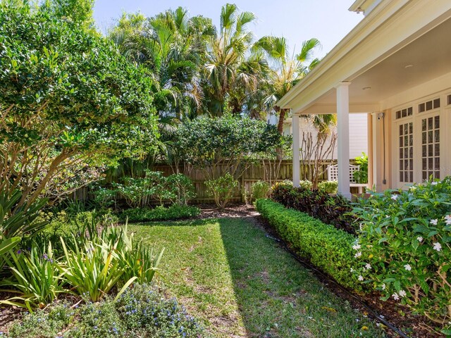 view of yard